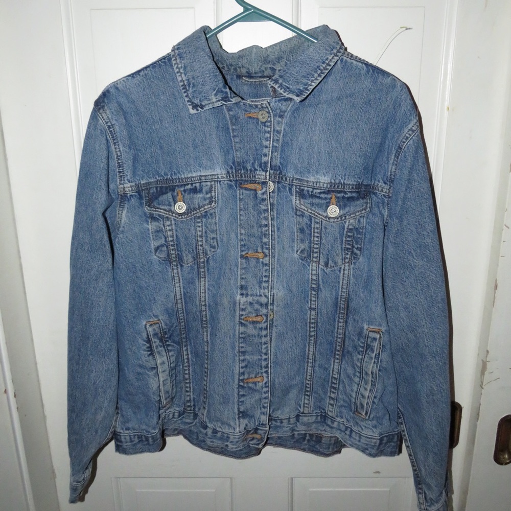 Vintage 1990s Eddie Bauer Denim Jean jacket